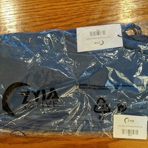 ZYIA Calm Blue Luxe Strappy Bra Set